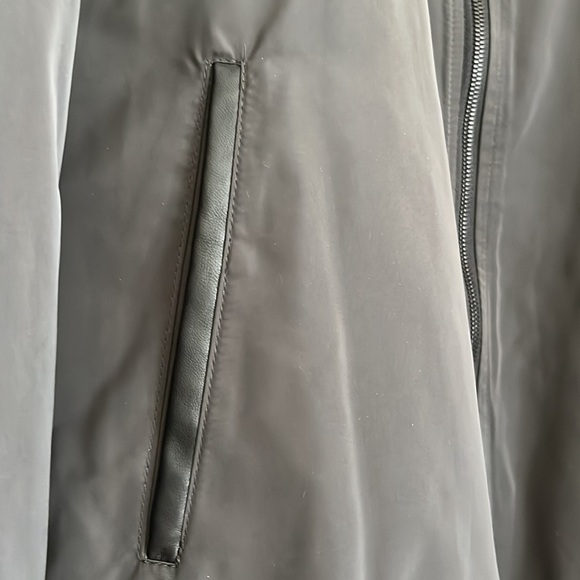 ZARA MAN! Bomber jacket/leather trim, size XL - Picture 3 of 11